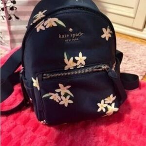 Kate Spade Navy Floral Women's Backpack